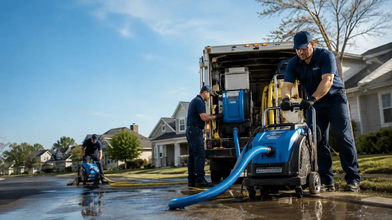 Flood Damage Cleanup in Hibbs, PA